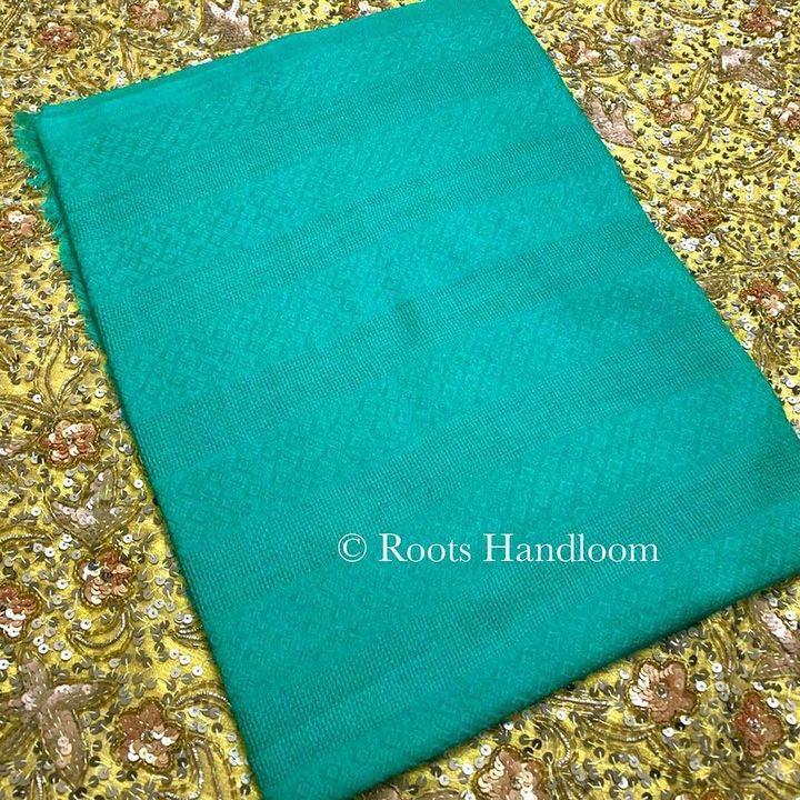 Green Cashmere Wool Stole